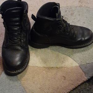 Black pair redwing boots size 8.5